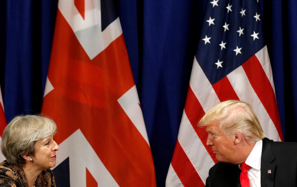 Donald Trump Theresa May | Foto Reuters