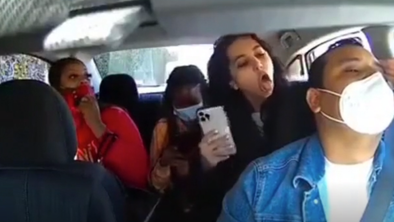 Ker nista želeli nositi zaščitnih mask, sta napadli voznika Uberja #video