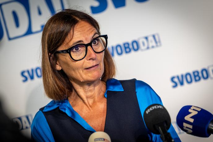 Nataša Avšič Bogovič | "Moramo biti odgovorni in državotvorni," je pozvala Nataša Avšič Bogovič.  | Foto Gaja Hanuna