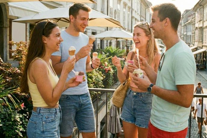 Sladoled, sorbet ali gelato: kaj pravzaprav jemo poleti?