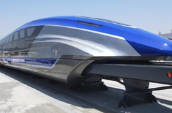 Kitajci pokazali nov vlak, hitrost do 600 kilometrov na uro