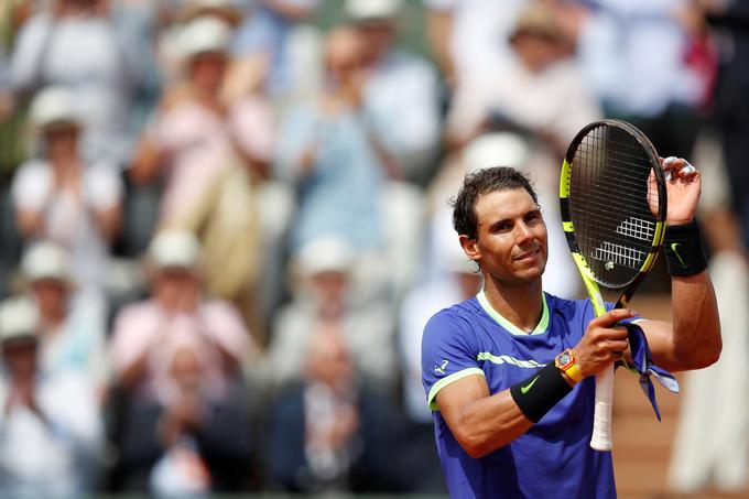 Rafael Nadal je vesel, da se je vrnil po lanskih težavah. | Foto: Reuters