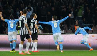 Handanović z Interjem po dveh golih prednosti remiziral, Napoli prekinil niz Juventusa