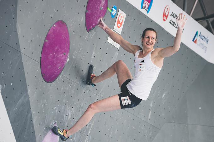 Katja Debevec je bila edina slovenska polfinalistka (15. mesto) na zadnji tekmi balvanskega dela sezone.  | Foto: Grega Valančič/Sportida
