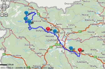 3. etapa: Ivančna Gorica – Škofja Loka