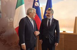 Kajzer in Tajani v Novi Gorici za krepitev odnosov med Slovenijo in Italijo