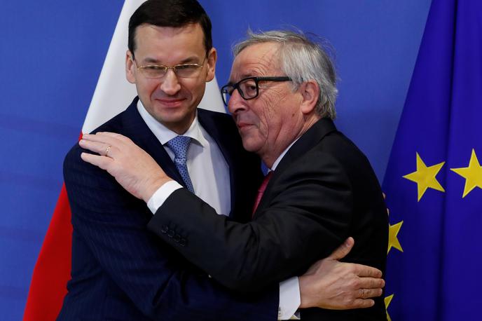 Mateus Morawitzcki in Jean-Claude Juncker | Foto Reuters