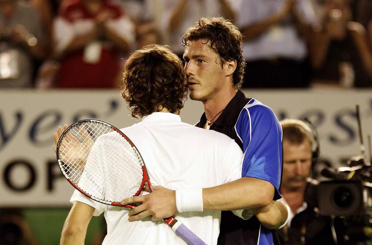 Marat Safin in Roger Federer | Foto: Guliverimage