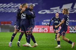 PSG brez Messija remiziral v Lyonu