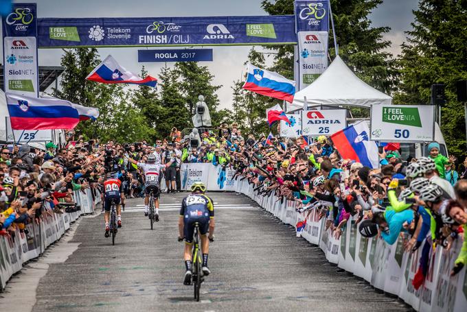 Poljak Rafal Majka je v Slovenijo prišel preverit pripravljenost. Z zmago v kraljevski etapi z vzponom na Roglo in zmago v skupni razvrstitvi je dokazal, da je pripravljen na Tour de France. | Foto: Vid Ponikvar