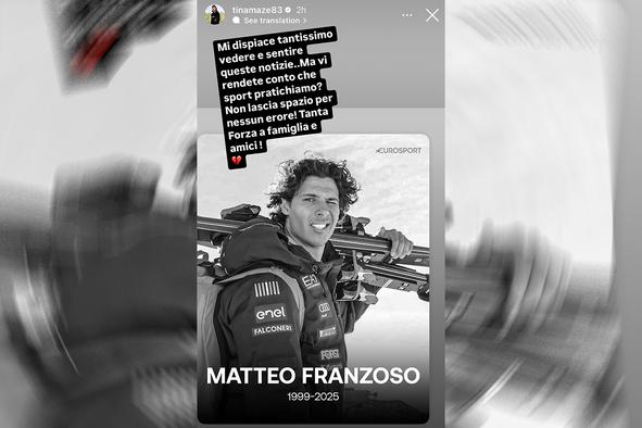 Tragična smrt Italijana pretresla Tino Maze