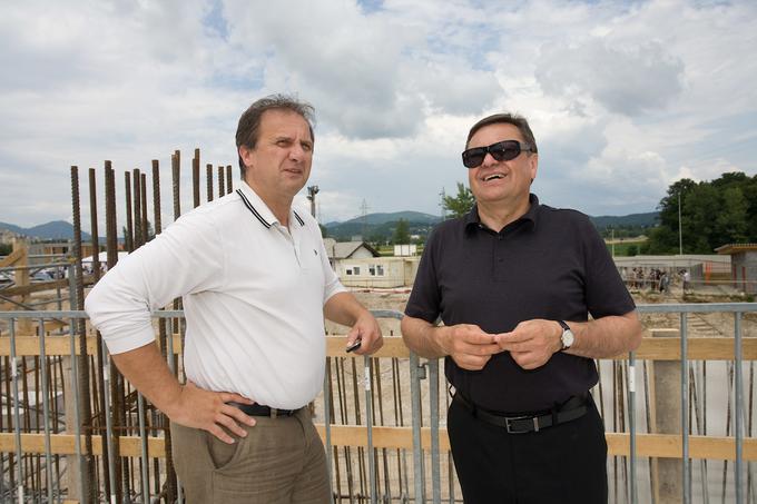 Ivan Simič in Zoran Janković sta pred leti sodelovala kot predsednik NZS in ljubljanski župan. | Foto: Vid Ponikvar