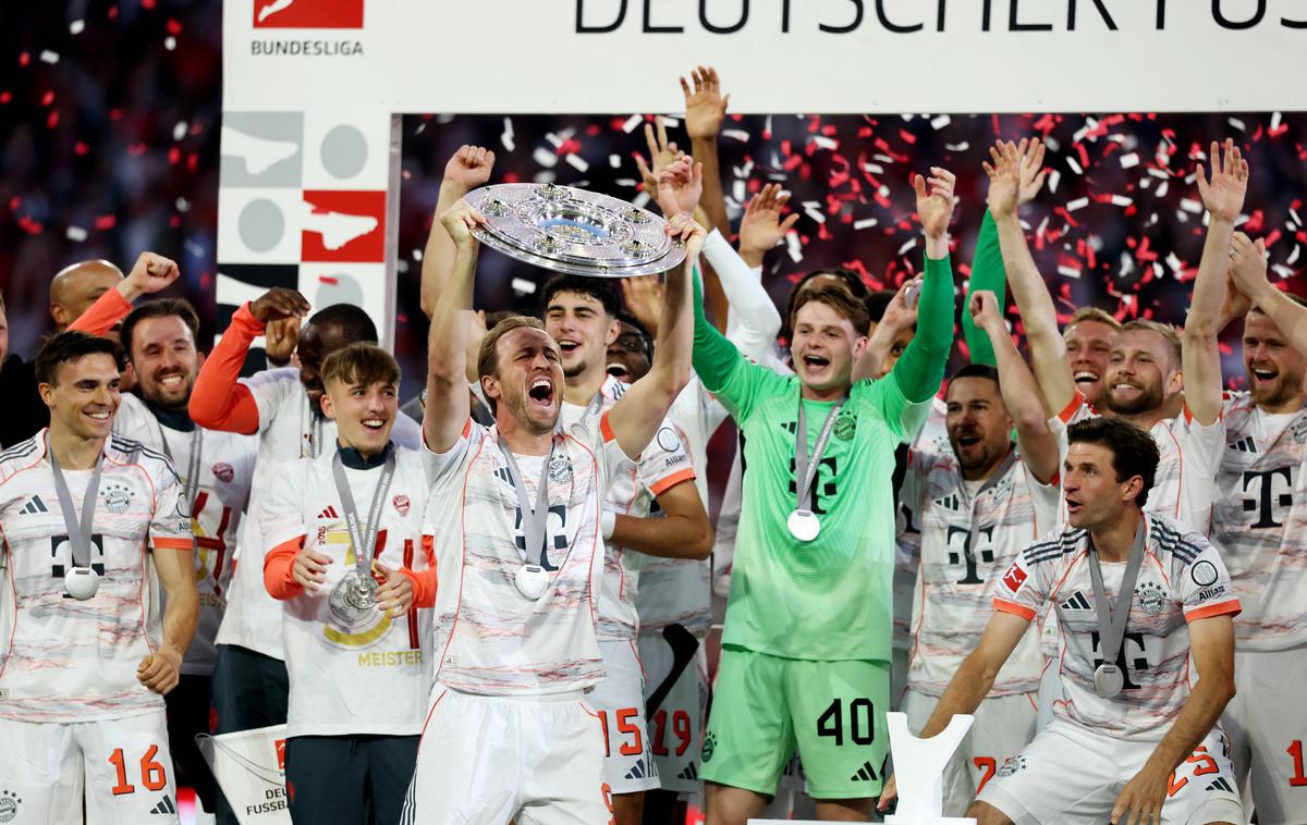 Bayern München prvak Harry Kane | Harry Kane pravi, da je bilo vredno čakati do 31. leta. | Foto Reuters