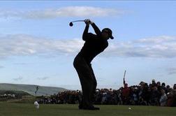 Woods pred izpadom na British Opnu