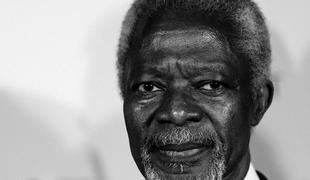 Umrl je nekdanji generalni sekretar ZN Kofi Annan