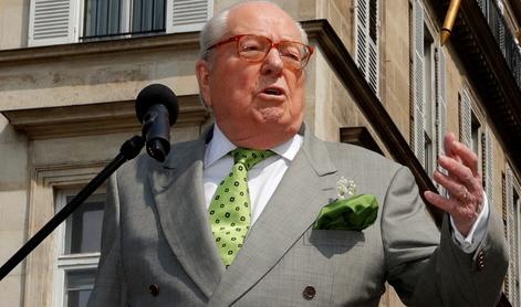 Umrl nekdanji vodja francoske skrajne desnice Jean-Marie Le Pen