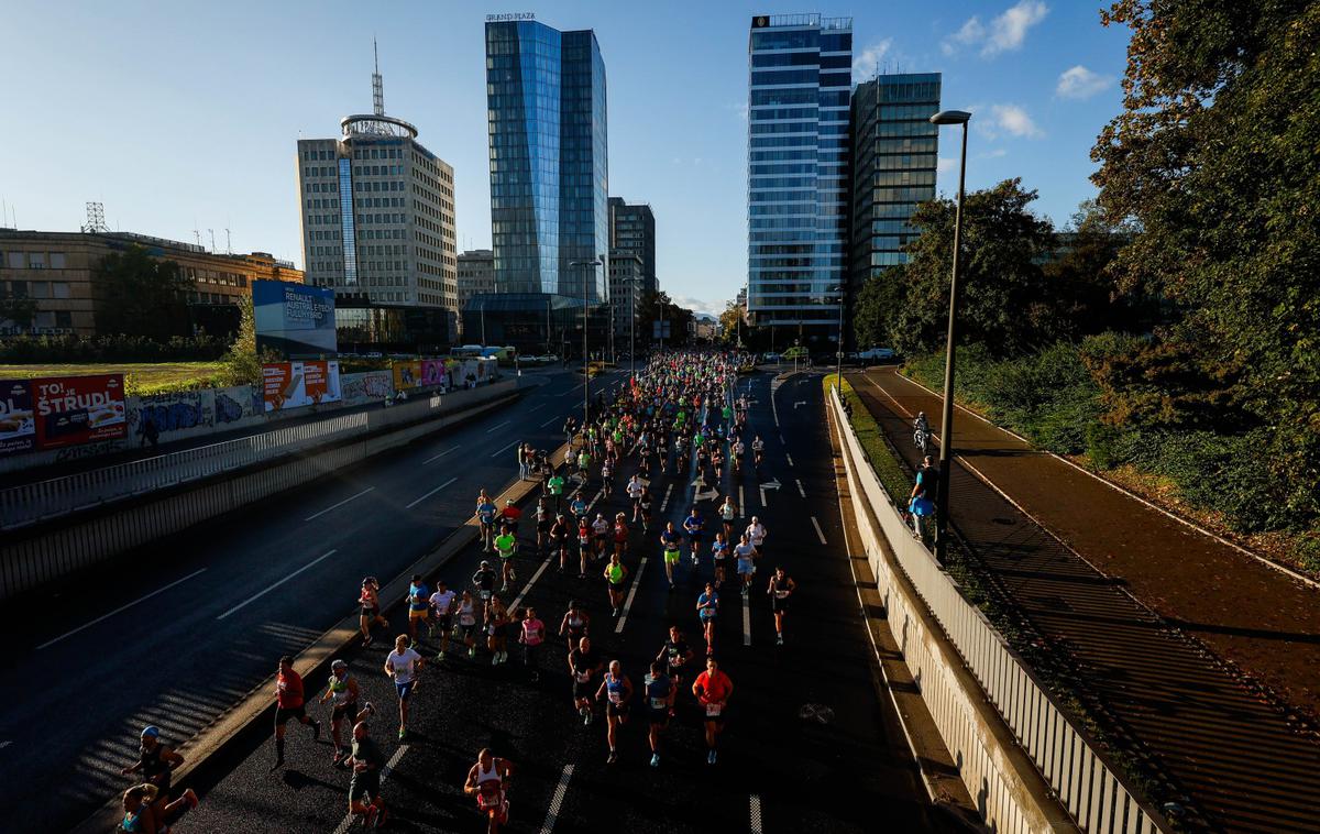 Ljubljanski maraton 2023 | Na NLB 28. Ljubljanski maraton je prijavljenih 24.675 tekačev.  | Foto Anže Malovrh/STA