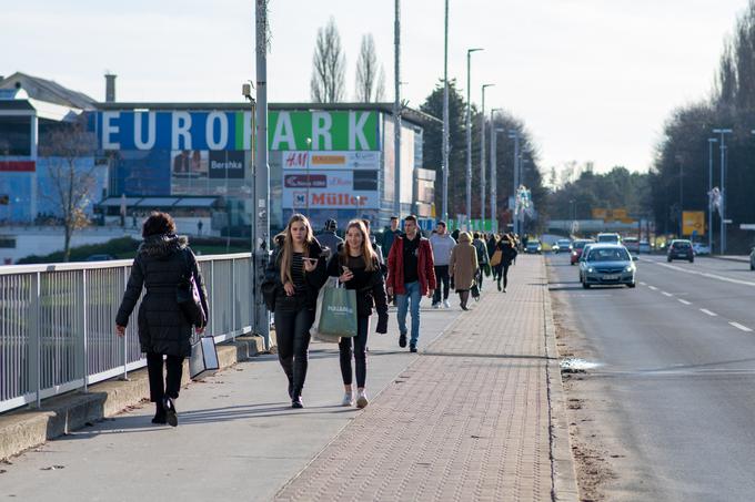 Europark črni petek | Foto: Matjaž Vertuš