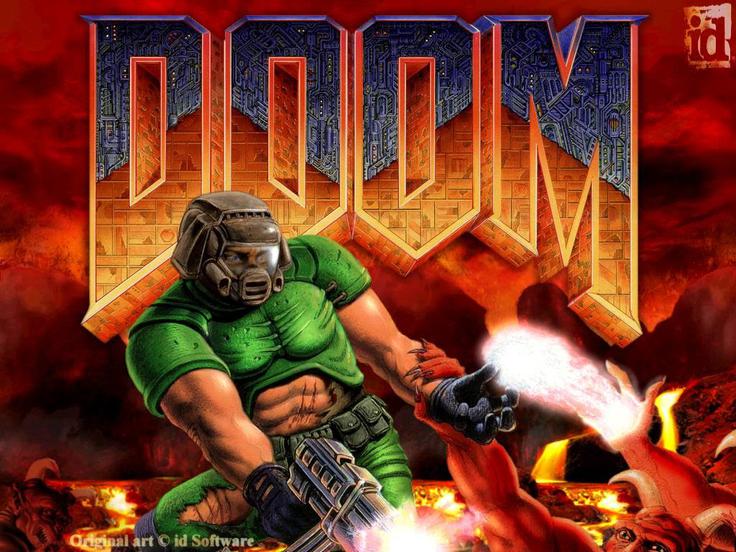 id Software - Wolfenstein 3D, prva prvoosebna strelska igra, serije Doom (zgoraj), Quake, igra Rage | Foto: 