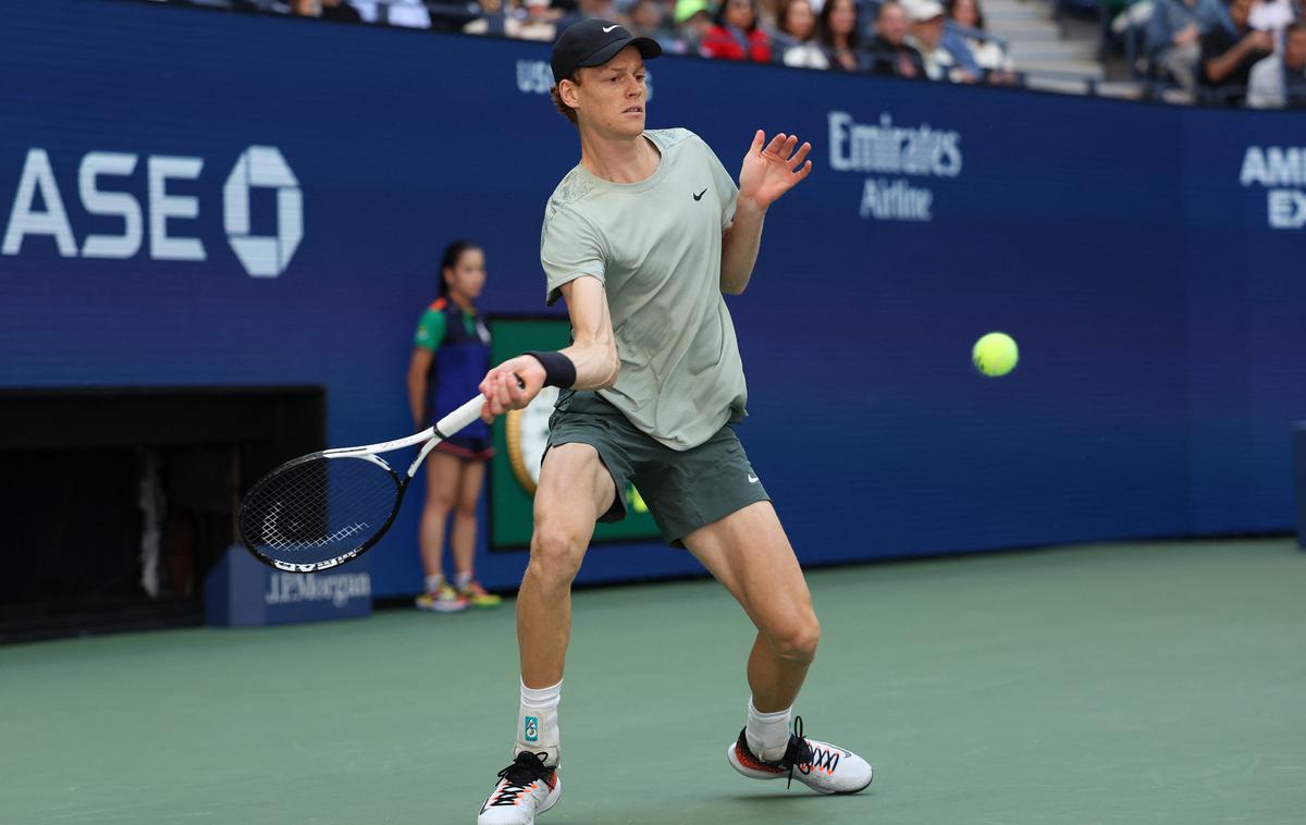 OP ZDA finale Jannik Sinner | Jannik Sinner je prvi igralec jakostne lestvice ATP. | Foto Reuters