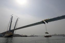 V ruskem mestu Vladivostok najdaljši viseči most na svetu
