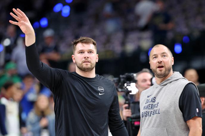 Dallas Mavericks Luka Dončić Marko Milić | Luka Dončić in Marko Milić | Foto Reuters