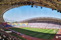 Hajduk na štirih domačih tekmah brez gledalcev