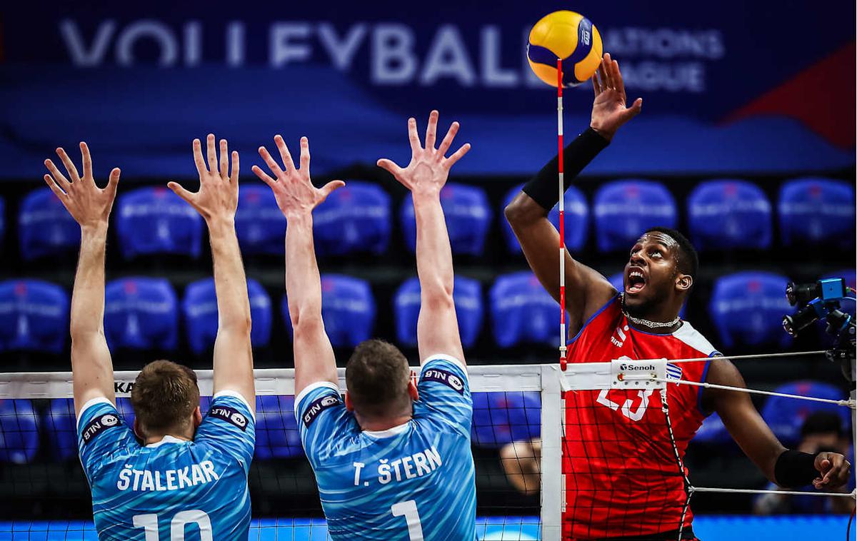 slovenska odbojkarska reprezentanca : Kuba | Slovenci bodo drugo tekmo lige narodov igrali v soboto ob 2. uri po slovenskem času. Po zmagi nad Kubo bo njihov tekmec Iran. | Foto Volleyball World