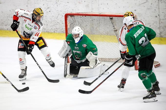 Hokejisti Olimpije so izgubili še drugič zapored. S 4:1 jih je ugnal Feldkirch. | Foto: Morgan Kristan / Sportida