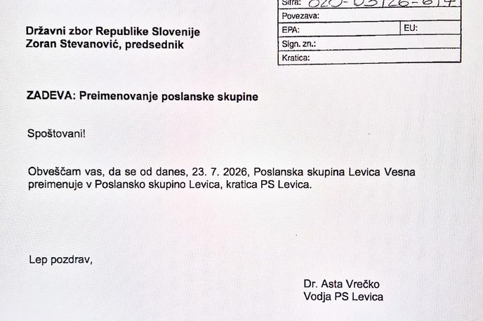 Preimenovanje Levice | Foto Siol.net