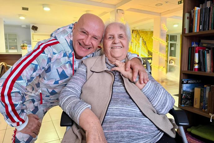 Mnenje svoje mame Miran Rudan vzame zelo resno: Vedno pove, kar si misli #video