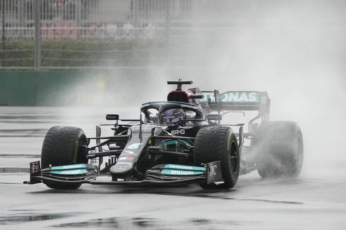 Lewis Hamilton bo štartal s četrte pozicije. | Foto: Guliverimage/Vladimir Fedorenko