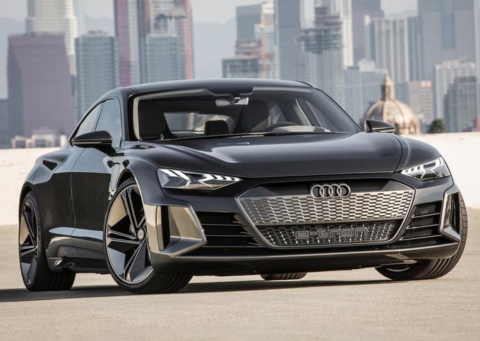 Audi je poleg že obstoječega e-trona quattro napovedal tudi že naslednje električne avtomobile. Eden teh je e-tron GT. | Foto: Audi