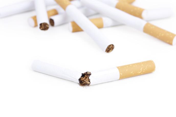 kajenje cigareta | Preiskovalci naj bi v nezakoniti tovarni, ki je delovala v skladiščni hali na Dolenjskem, zasegli ogromno cigaret. | Foto Shutterstock