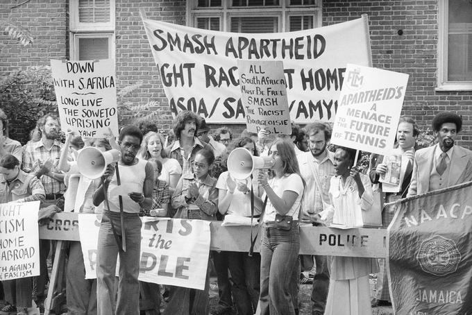 Protestniki proti apartheidu | Foto: Guliverimage
