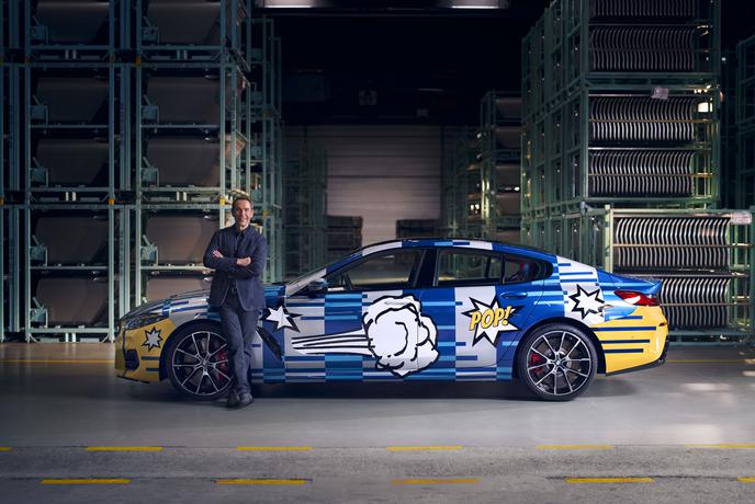 Izdelali jih bodo 99: BMW s podpisom slavnega umetnika
