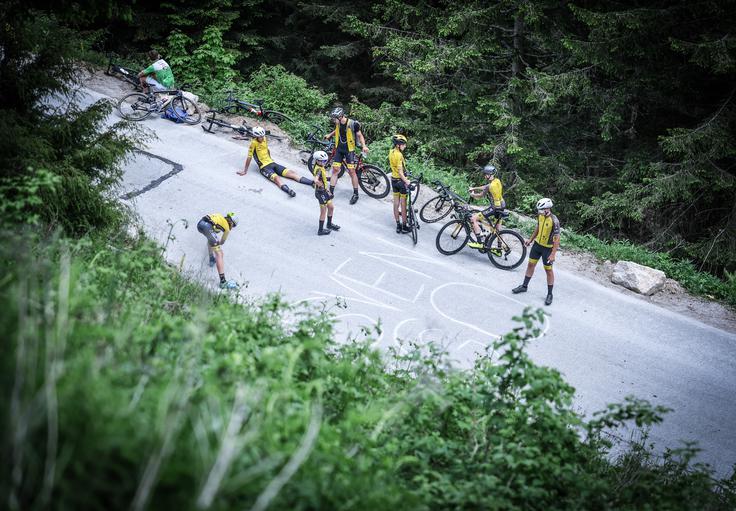 Navijači Golte, Dirka po Sloveniji | Foto: Ana Kovač