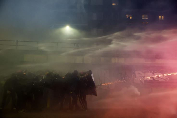 MIlan, protest, olimpijske igre | Foto: Reuters