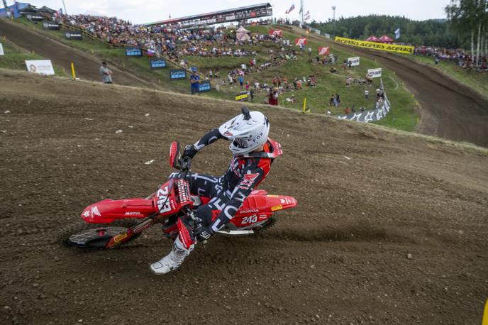 Loket Tim Gajser Honda | Tim Gajser je 15. kvalifikacijsko vožnjo odpeljal najbolje. Dobil jo je še sedmič letos. | Foto Honda Racing/ShotbyBavo