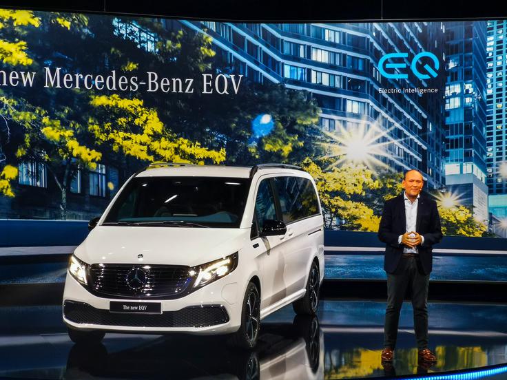 Mercedes-benz EQV Mercedes-benz EQV | Foto: Gašper Pirman