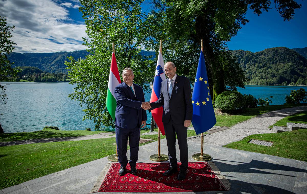Viktor Orban, Janez Janša | Foto Kabinet predsednika vlade