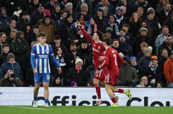 V živo: Šeškov krvnik zaostaja na Anfieldu, senzacija tretjeligaša