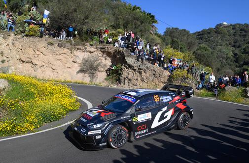 Kalle Rovanperä prvič letos dirka kot pravi šampion #video