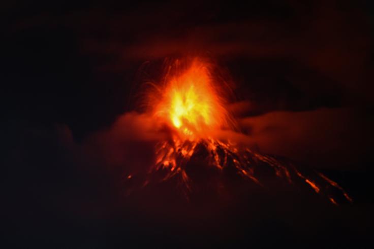 vulkan, Fuego, Gvatemala | Foto: Reuters