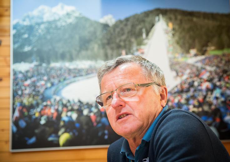"Planico delamo za ljudi," poudarja generalni sekretar organizacijskega odbora Planica Primož Finžgar. | Foto: Vid Ponikvar