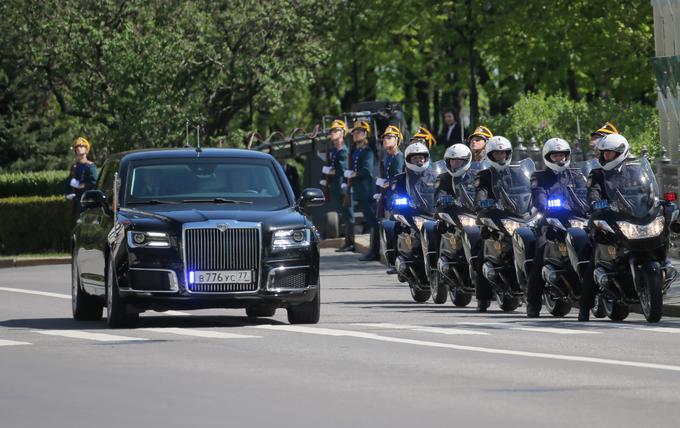 Putin limuzina | Foto: Reuters
