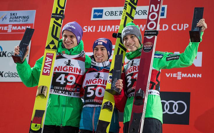 Jurij se je razveselil prvih posamičnih stopničk v sezoni. | Foto: Sportida