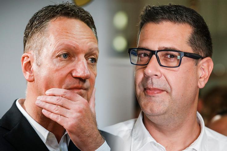 Na županskih volitvah v Kopru je Aleš Bržan za las premagal dolgoletnega župana Borisa Popovič. | Foto: STA ,