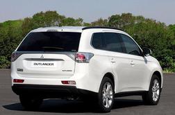 Mitsubishi outlander bo prvi hibridni terenec s stalnim štirikolesnim pogonom
