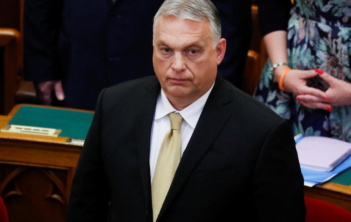 Orban | Potem ko je Fidesz na parlamentarnih volitvah 3. aprila ubranil dvotretjinsko večino, je zdaj že nekdanji predsednik države Janos Ader 58-letnemu Orbanu zaupal sestavo vlade. | Foto Reuters